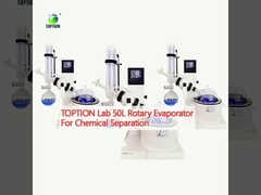 TOPTION Laboratório 50L Evaporador rotativo para separação química